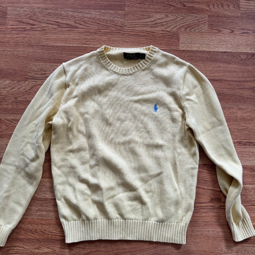 Designer Polo Ralph Lauren Men's sweater - yellow